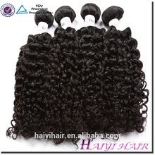 Fábrica De Cabelo Qingdao Cabelo Cambojano Virgem Encaracolado Preto Natural Cabelo Humano Dropship